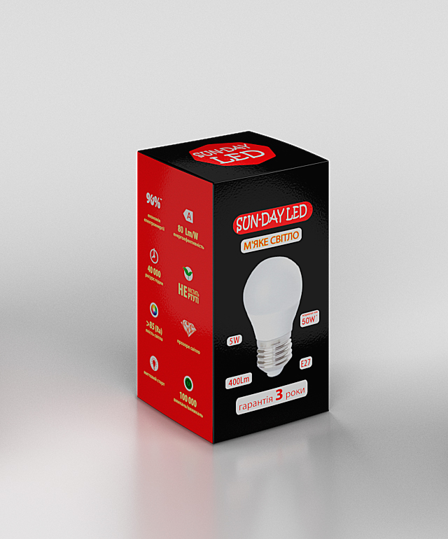 Светодиодные лампы  LED 'Mini' 5W/E27